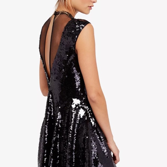 Free People dance till dawn sequin dress NWT - Picture 5 of 8